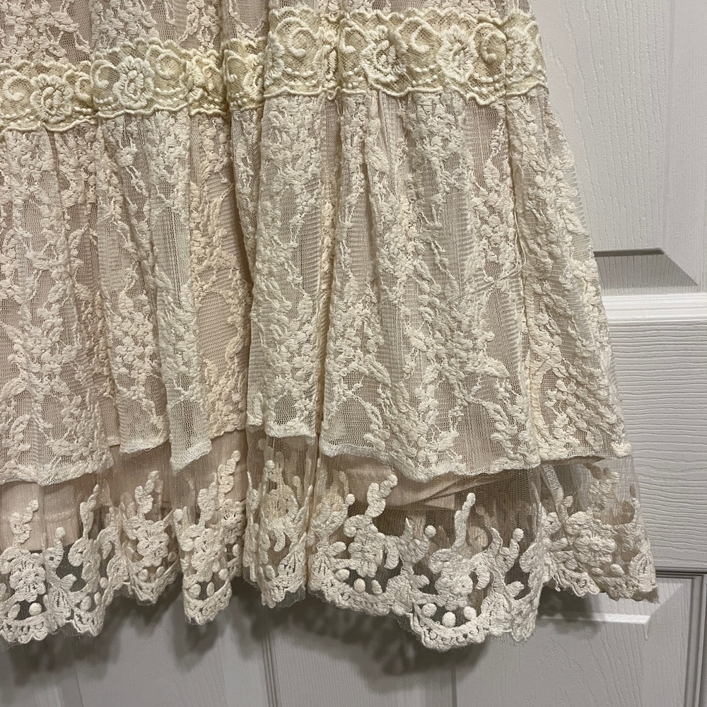 🌸CHOKLATE 🌸 Ladies Lace Dress Size Small - Picture 9 of 11